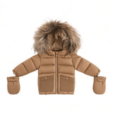ELLABEE CORDUROY FUR JACKET (18M-8Y)