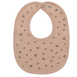 ELY & CO FLORAL POINTELLE BIB (OS)