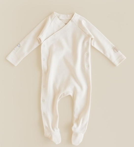 FERNE BABY MILK FOOTIE (0M-9M)
