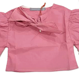 MINIMIU FILO BLOUSE W/BOW (6M-24M)