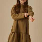 GRAY LABEL LS FRILL DRESS (1-12Y)