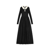 FROO KNIT COLLAR MAXI TEEN DRESS (12-22Y)