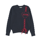 FROO LACED KNIT SWEATER (8-22Y)
