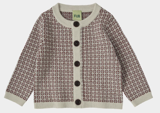 FUB BABY NORDIC CARDIGAN (6M-24M)