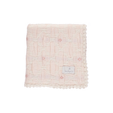 BEBE ORGANIC FLOWER BLANKET (OS)