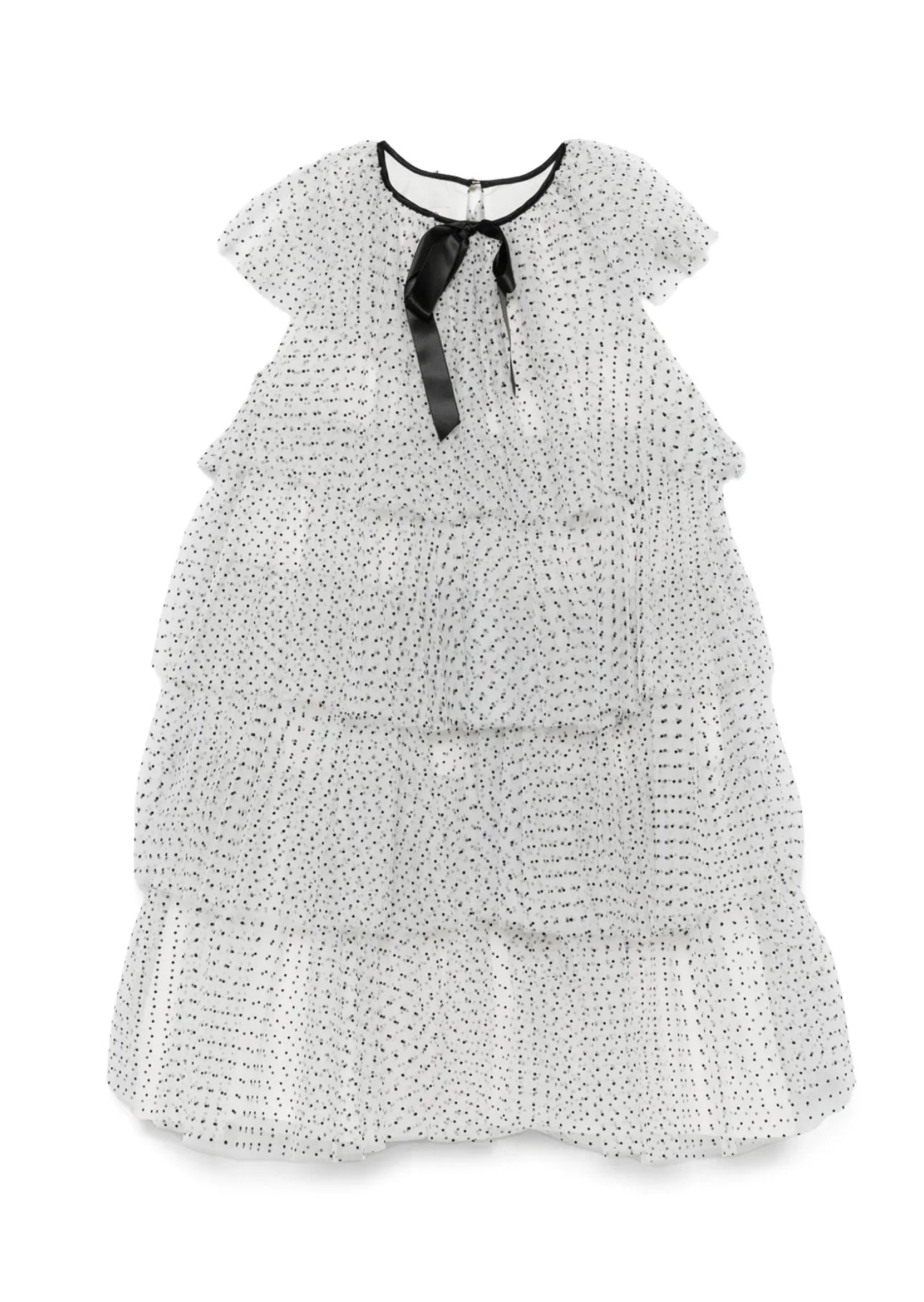 A LAPAGE POLKA DOT TULLE DRESS (2-12Y)