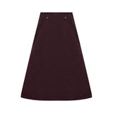 G DEGREE FRONT BUTTON CORD SKIRT (T0-T12)