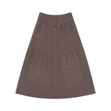 G DEGREE TIERED WASHED SKIRT (T0-T12)