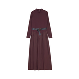GEM YOKE BROCADE BOTTOM DRESS (T0-T12)