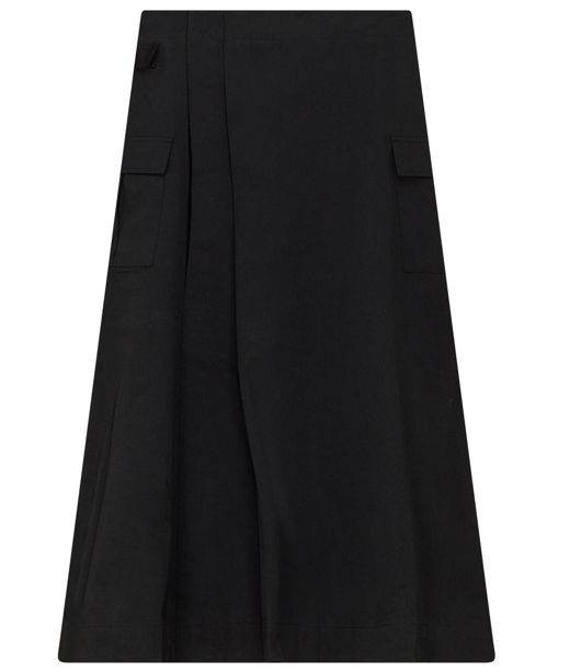 GEM POCKET WRAP SKIRT (XS-XL)