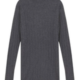 GEM RIBBED MOCK NECK TURTLENECK (XS-XL)