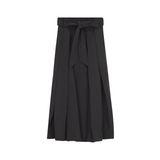 GEM BOW DETAIL TAFFETA SKIRT (T0-T12)