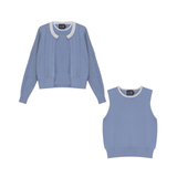 GEM MOHAIR CABLE SWEATER SET (T0-T12)