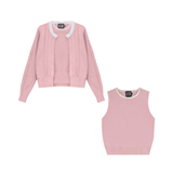 GEM MOHAIR CABLE SWEATER SET (T0-T12)