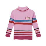 GOLDIE & ACE ROLL NECK KNIT TOP (2-6Y)