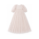 GOLD LABEL ORGANZA ROSES GOWN (3-18Y)