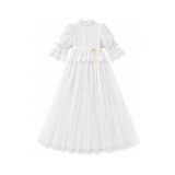 GOLD LABEL LACE PEPLUM TULLE GOWN (6-18Y)