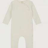 GRAY LABEL BABY SUIT WITH SNAPS (0M-12M)