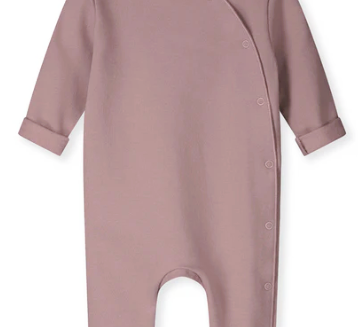 GRAY LABEL BABY SUIT WITH SNAPS (0M-12M)