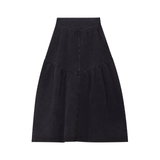 G DEGREE TIERED WASHED SKIRT (T0-T12)