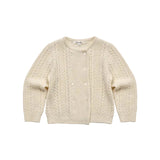 LOUISIELLA OBRINE KNIT CARDIGAN (3-12Y)