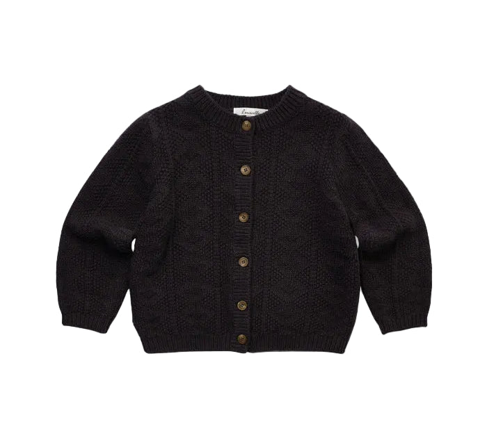 LOUISIELLA TERRINE KNIT CARDIGAN (3-12Y)