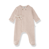 1+ IN THE FAMILY HAVRE JUMPSUIT W/FEET (1M-6M)