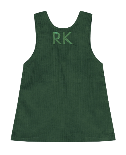 Retro Kid Hazel Cords Sleeveless Dress - Wine Retro Kid Hazel Cords Sleeveless Dress - Wine