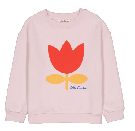 HELLO SIMONE SWEETY ROSE SWEATSHIRT (3-12Y)