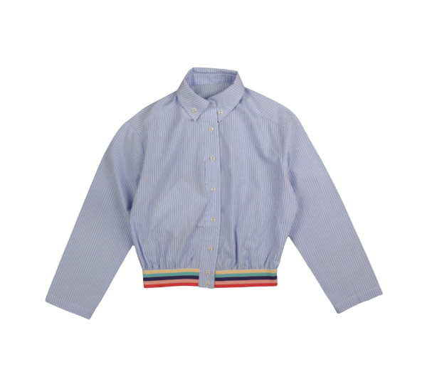 HEV STRIPE ELASTIC TRIM SHIRT (P-XL) - Klade Children's Boutique