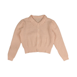 HEV COLLAR TEXTURED KNIT TOP (P-L) - Klade Children's Boutique