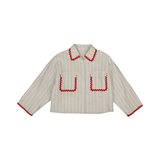 HEV SHIRT WITH RIC RAC PKTS TOP (P-L)