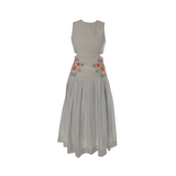 HEV STRIPE SIDE HOLES DRESS (P-M)