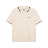 HUGO BOSS SHORT SLEEVED POLO SHIRT(4-10A)