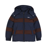HUGO BOSS HOODED PUFFER JACKET (4-10A)
