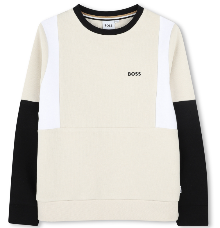 HUGO BOSS COLORBLOCK SWEATSHIRT (4-14A)