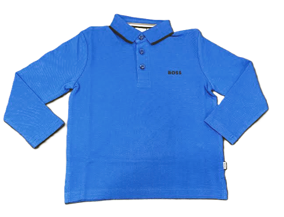 HUGO BOSS MINI ME LS POLO (4-14A)