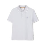 HUGO BOSS TONE ON TONE POLO SHIRT (4-10A)