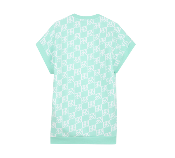 HUGO BOSS SS ROUND NECK DRESS (4-10A) - Klade Children's Boutique