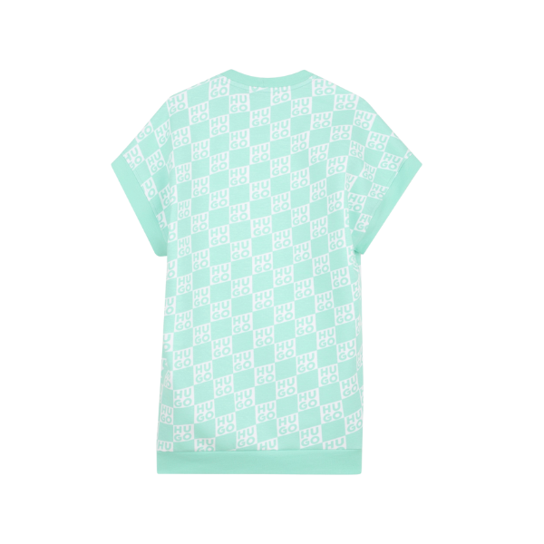 HUGO BOSS SS ROUND NECK DRESS (4-10A) - Klade Children's Boutique