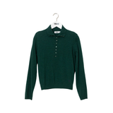 INDEE WODDEN HIGH NECK PULLOVER W/BUTTONS (10-L)