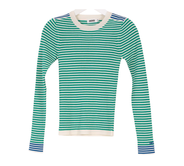 INDEE VESUVIO STRIPED LS PULLOVER (10-L) - Klade Children's Boutique