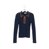 INDEE WINGFOIL POLO COLLAR W/SUEDE DETAILS (XXS-L)