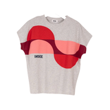 INDEE VISION LACED PRINT TSHIRT (10-L)