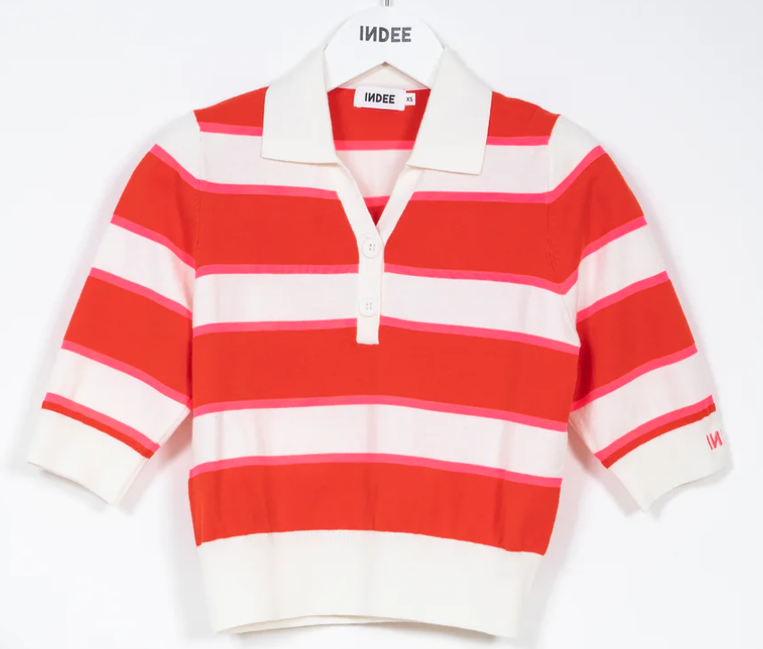 INDEE LW KNITTED POLO (10-L)