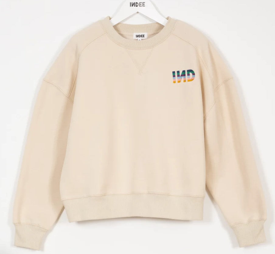 INDEE SWEATER EMBRODED LOGO (10-L)