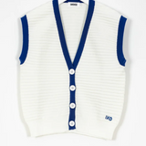 INDEE V NECK SLEEVELESS CARDIGAN (10-L)