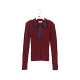 INDEE WINGFOIL POLO COLLAR W/SUEDE DETAILS (XXS-L)