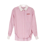 INDEE VIZCAYA EMB STRIPED SHIRT (XXS-S)