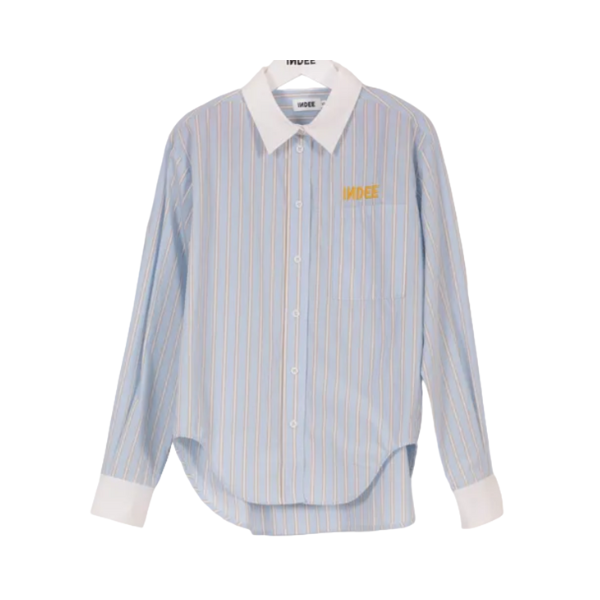 INDEE VIZCAYA EMB STRIPED SHIRT (XXS-S) - Klade Children's Boutique